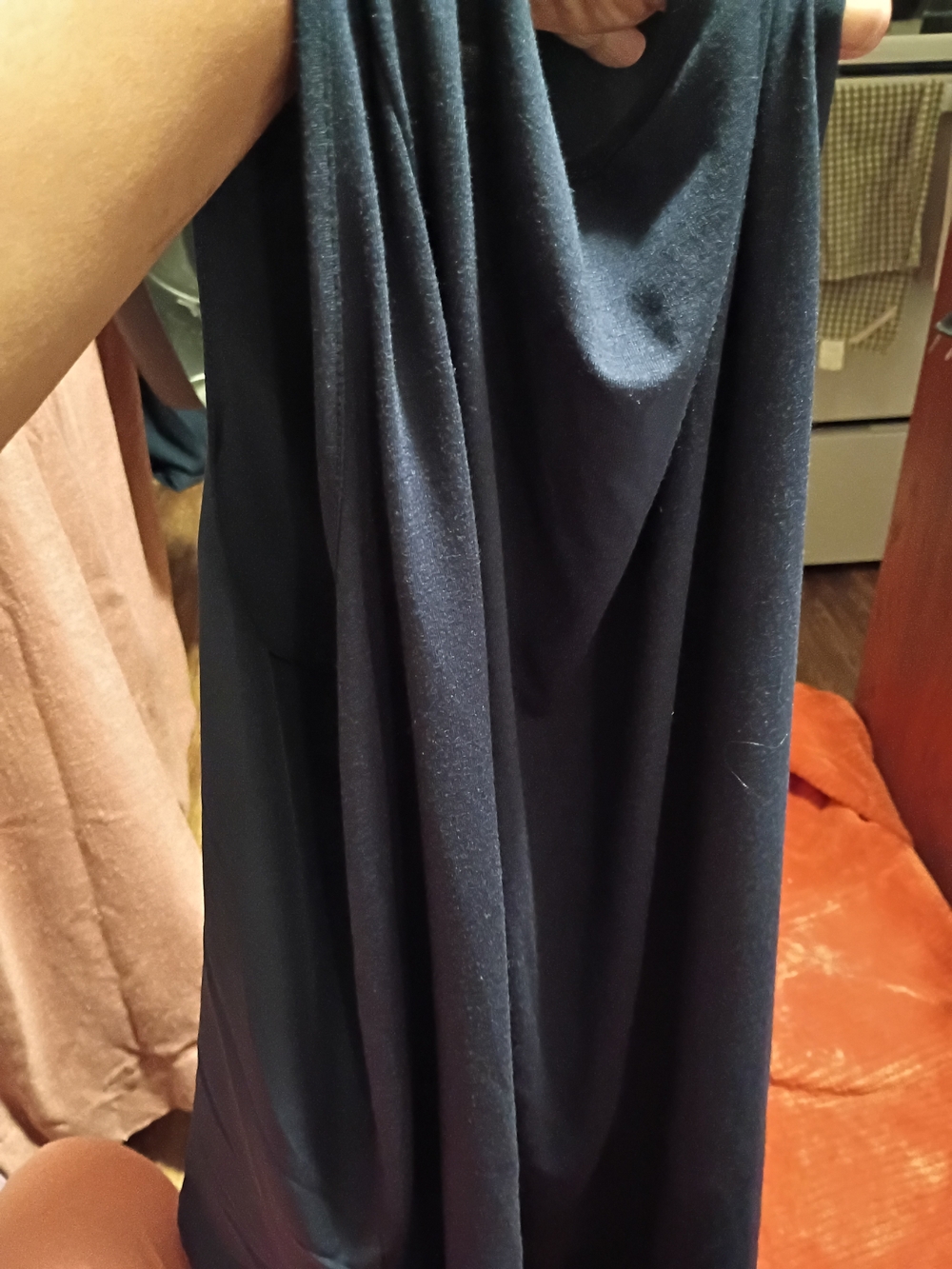 DC Navy Blue Maxi Skirt